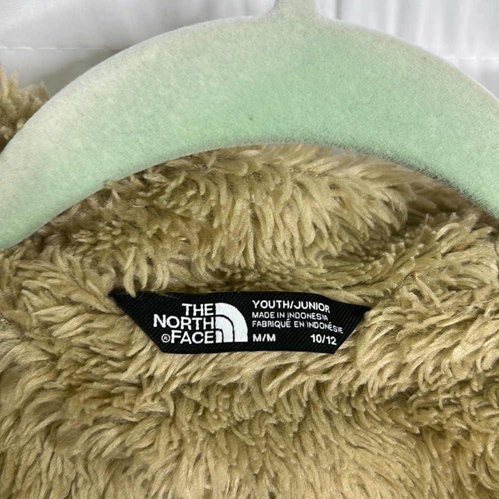 The North Face Moondoggy corduroy quilted fuzzy down feather puffer jacket coat - Picture 4 of 9